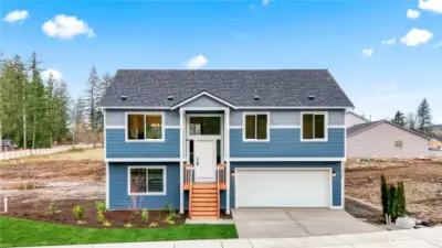 Photographs are for illustrative purposes only. Features, finishes, interior/exterior colors, landscaping and floorplan shown may vary from actual homes built.