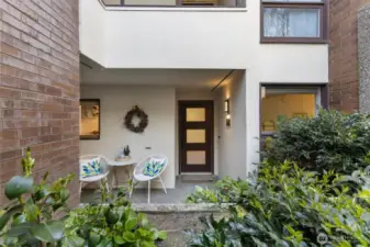 There's nothing that feels more like home than a welcoming entry!