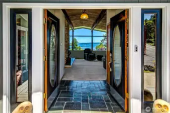 Views from the moment you enter