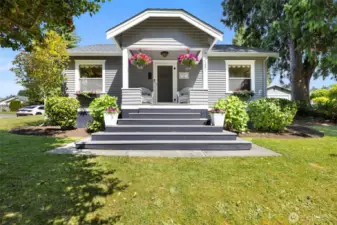Welcome to the Mons and Line Nilson House—where timeless 1920s charm meets thoughtful updates on a beautifully landscaped corner lot in the heart of Cedarcrest.