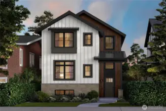 The images included in this listing are artist's renderings and are for illustrative purposes only. They represent the proposed design and layout of the property and may not reflect the final construction, finishes, or features. Actual features, finishes, and dimensions may differ from those shown.
