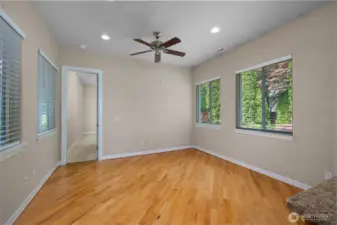 Large Eating/Flex space off the Kitchen leading to 2nd Primary Bedroom.