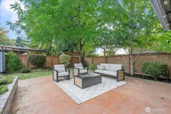 You will love relaxing on your new patio while playing with your pets in the fully fenced yard.