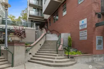 Stairway from 106th Ave