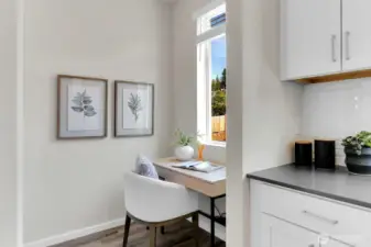 This pcket office is a favorite! Use for a butler's pantry...or?