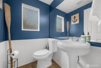 Convenient main-level guest bath, perfectly placed for visitors and everyday functionality.