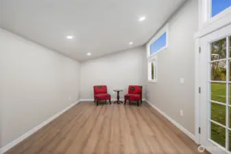 Perfect for guests, creative pursuits, or a private retreat.