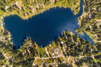 25.5 acre non-motorized lake.