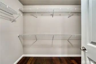 Primary Bedroom Walk In Closet