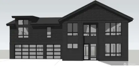 Conceptual rendering only. No home currently exists.