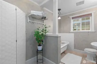 Main floor bathroom