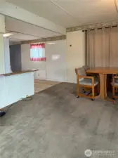 Dining area/kitchen