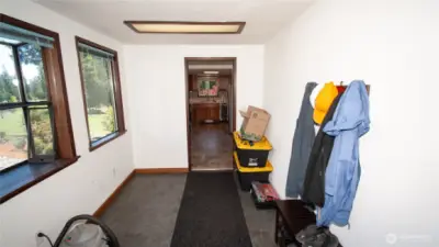 Bonus Room has much potential for growing plants & easy mudroom entrance