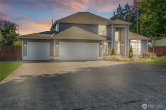 Welcome Home. Corner 1/2 acre lot