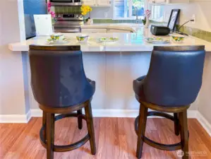Kitchen with eating space