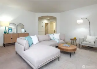 Extra large living room