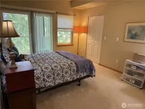 Primary Bedroom has access to the deck