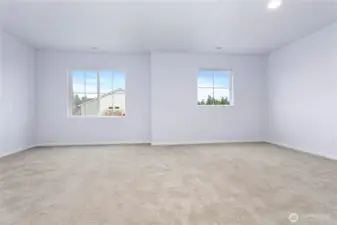 Upper Level Bonus Room.