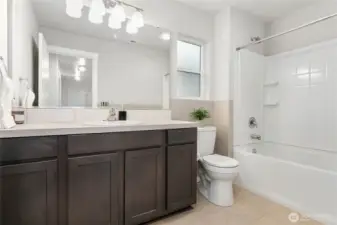 Upper Level Full Bathroom.