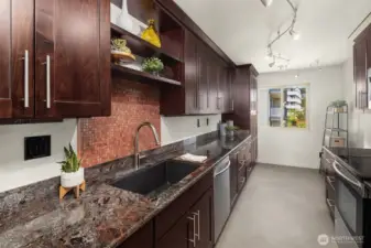 Gorgeously updated kitchen