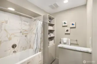 Update hall bathroom