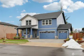 Photo rendering is representational. Actual home is under construction and finishes, elevation, and paint colors may vary. See site agent for details.