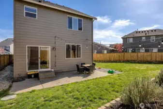 One of the larger lots in the neighborhood