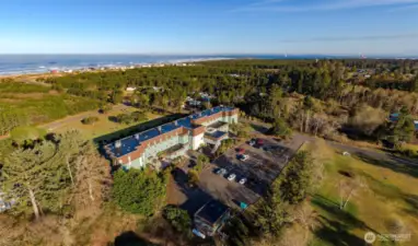 So many amenities on property and just steps from the beach!