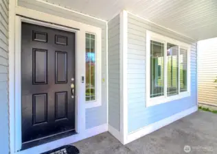 Covered Front Porch for Relaxing