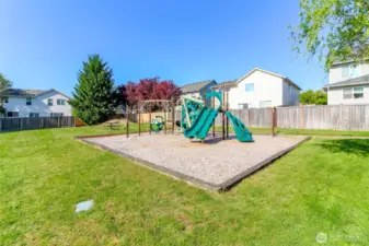 Community park!  Private in the middle of the homes, you can't see it from the road!