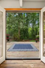 Walkout to Rear Deck