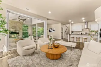 LIVING AREA _ MAIN FLOOR
