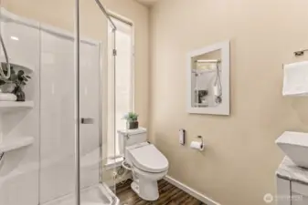 3/4th BATHROOM- MAIN FLOOR