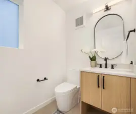Photo from model home of similar floor plan