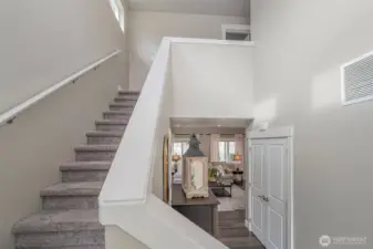Stairs to bedrooms and seconnd floor