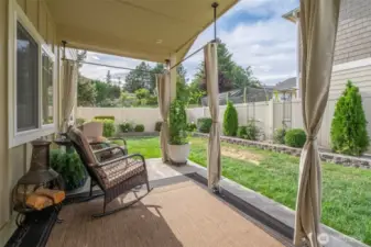 Back Yard and porch