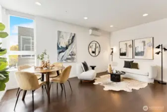 Second Floor Living Room/Dinning Room