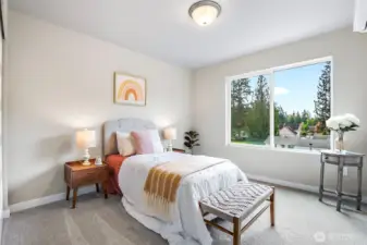 Photographs are for illustrative purposes only. Features, finishes, interior/exterior colors, landscaping and floorplan shown may vary from actual homes built.