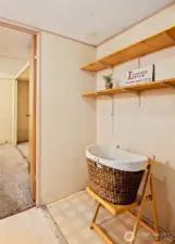 Laundry Area-has W/D hook-ups