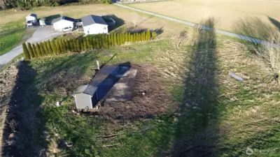 Concrete pad and Separate PSE Meter