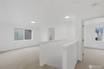 Upper floor loft/flex room