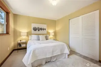 Nice size second bedroom