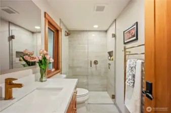 Newly remodeled bathroom