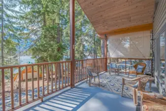 Deck and Seating Area