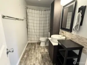 Main level full bathroom