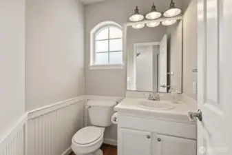 Guest Powder Room on the main floor!