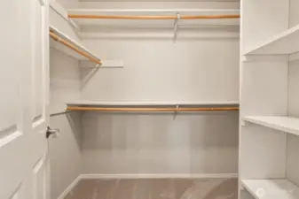 Large Walk-In Closet!
