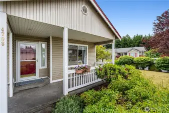 Darling front porch.