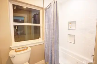 This is the adjoining bathroom for Primary Suite.