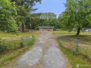 Fully fenced 1.38 acres, zoned Arterial Commercial has been used as Multi Family.